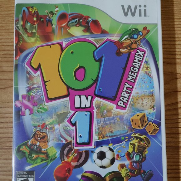 101 in 1 Party Megamix Wii Game (CIB) - Picture 1 of 4
